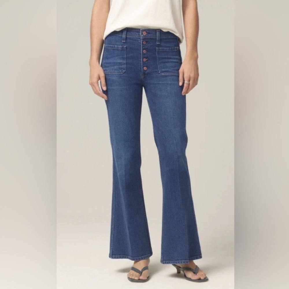 Citizens Of Humanity Indigo Flare Jeans